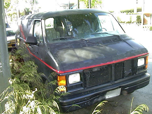 No, it's not a 1982 GMC Van, but it's close enough.